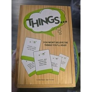 Things Card Game Believe The Thing You'll Hear Brand New